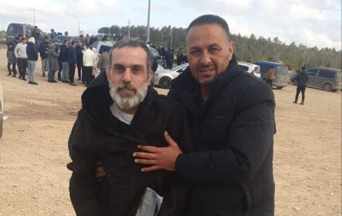 ویدیو | آزادی اسیر فلسطینی پس از ۲۴ سال تحمل حبس