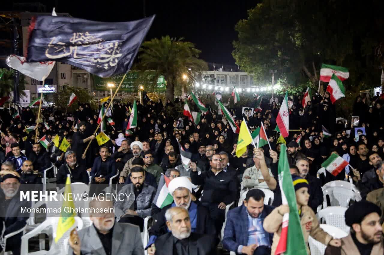Rahoto Cikin Hotuna | Yadda Al'ummar Birnin Boshehr Iran Suka Fito Kwansu Da Kwarkwatarsu Wajen Makokin Shahadar Jagora