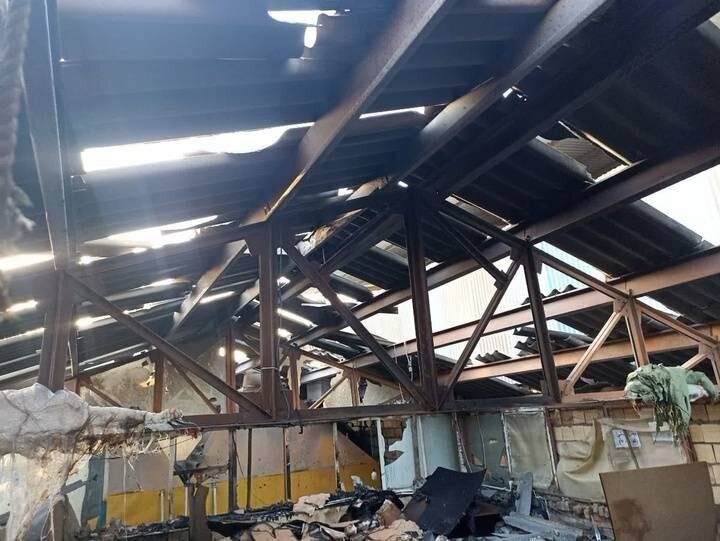 Qazvin’s mirror and glass production unit damaged by U.S.-Israeli attacks