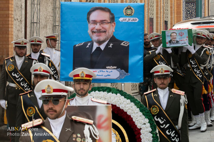 تقرير مصور/ مراسم تشييع جثمان الشهيد "علي الشمخاني" في طهران