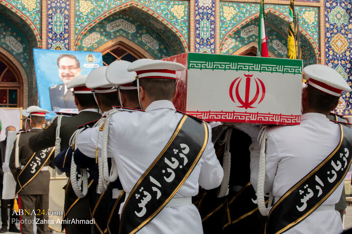 تقرير مصور/ مراسم تشييع جثمان الشهيد "علي الشمخاني" في طهران