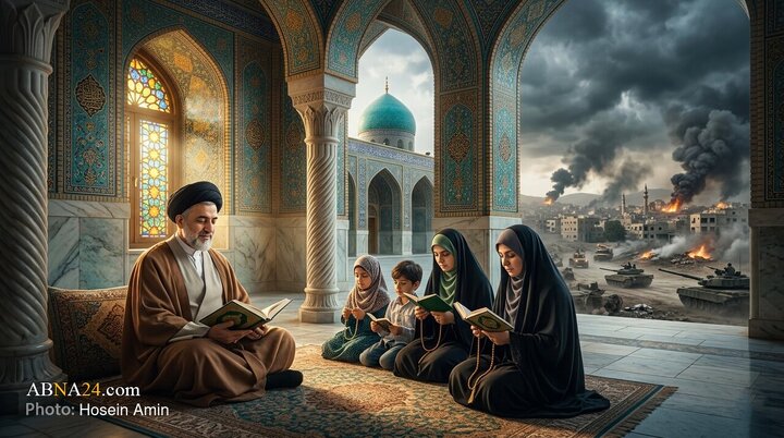 پناهگاهی به نام آرامش در طوفان جنگ