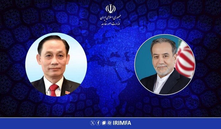 Telefongespräch zwischen den Außenministern des Iran und Vietnam