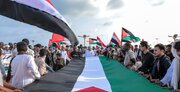 Yemen's Mahra residents hold mass rally against Israeli violations, Al-Aqsa Mosque closure