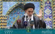 Friday Prayer Leader of Najaf: Awaiting collapse of Trump government, dissolution of US