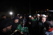 Al-Abbas Shrine announces return of first relief convoy delegation from Iran after delivering humanitarian aid