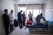 Medical Affairs Department of Al-Abbas shrine visit to support children with cancer at Imam Hassan Hospital (+Photos)