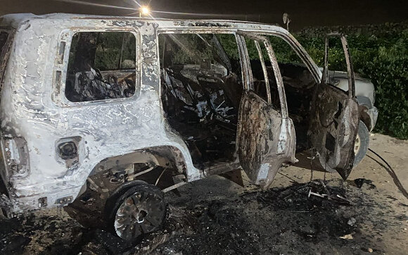 Extremist Jewish settlers burn Palestinian vehicle, attack West Bank villages
