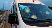 Extremist Jewish settlers attack Palestinian ambulance south of Nablus, smashing its windows