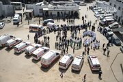 Gaza Medical staff show solidarity with imprisoned colleagues