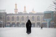 Photos: Blessed Rain Falls Over the Holy Shrines of Karbala, Filling Hearts with Serenity