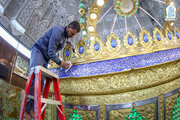 Photos: Kadhimiya Shrine Launches Renovation Initiative at the Mausoleum of Salman al‑Muhammadi