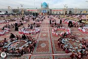 12,000 Young Quran Leaners Recite Quran at Imam Reza Shrine