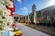 Informe fotográfico | el Santuario de Amir al-Mu'minin, Imam Ali (PB) brilla en el nacimiento del el Imam Alí ibn Musa ar-Rida (PB)