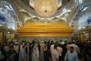 Informe fotográfico | el Santuario de Amir al-Mu'minin, Imam Ali (PB) inmerso en un ambiente matutino de tranquilidad y espiritualidad