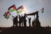 Bodenkonvoi „Samoud“ ist zur Bewegung in Richtung Gaza in Libyen eingetroffen