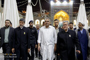 Photos: Pakistan's Interior Minister Visits Razavi Holy Shrine
