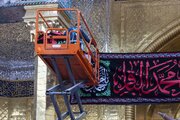 Photos: Al-Abbas Holy Shrine spreads banners of mourning on martyrdom anniversary of Imam Al-Baqer