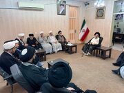Photos: Basra Seminary Students Visit Some Iran Ulemas to Offer Condolences and Congratulate New Leader