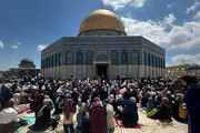 رغم قيود الاحتلال ...عشرات آلاف يؤدون الجمعة في الأقصى 