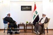 لقاء آية الله رمضاني مع رئيس المجلس الأعلى الإسلامي العراقي / التأكيد على أن حضور الشعب معجزة ودور دماء القادة الشهداء في تعزيز النظام