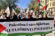 Stockholm Joins Global Protests As Hundreds Rally against Israeli Aggression on Gaza, Lebanon