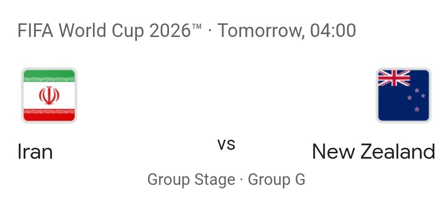 Iran Yaianza Safari ya Kombe la Dunia 2026 kwa Kibarua cha New Zealand