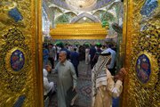 تقرير مصور/ أجواء روحية في حرم أمير المؤمنين (ع) بالنجف الأشرف مع حلول شهر محرم
