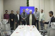 Photos: Iran's Ambassador to Vatican Visits ABNA News Agency