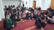 تقرير مصور/ الحسينية الجعفرية في العاصمة البليجية تقيم المجلس الأول من شهر محرم