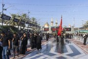 قسم بين الحرمين الشريفين ينظم دخول المواكب العزائية إلى الساحة الوسطية