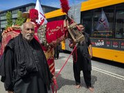 Photos: Procession of "Shabih Zuljanah" on fifth day of Muharram in Glostrup, Denmark