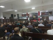 تقرير مصور/ مجلس عزاء في حسينية أهل البيت (ع) بالعاصمة اللبنانية