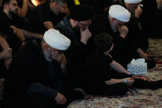 Hizbullah Beyrutda, Seyid Həsən Nəsrullahın məzarı yanında İmam Hüseynə (ə) əzadarlıq edirlər \ Foto