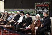 Merasîma şîn û matemê ya Roja Aşûrayê li mala Ayatullah Nasir Makarim Şîrazî