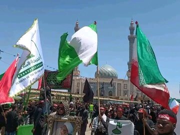 Labarai Cikn Hotuna | Yadda Daliban Afrika Suka Gudanar Da Muzaharar Ashura A Qum