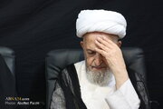 Photos: Mourning Ceremony of Eighth Day of Muharram in Presence of Ayatollah Sobhani