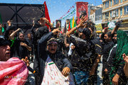Photos: Ashura Mourning Ceremony Held at Hazrat Masoumeh Holy Shrine - 1
