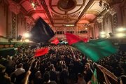 Ashura Flag Waving in Heart of Europe