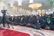 تصویری رپورٹ| نائجیریا میں روز عاشورہ مجلس امام حسین ع سے شیخ ابراہیم زکزکی کا خطاب