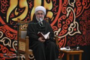 تقرير مصور/ الأمين العام للمجمع العالمي لأهل البيت (ع) يلقي كلمة بيوم عاشوراء في مدينة رشت