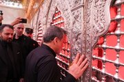 Photos: Araghchi Visits Holy Shrines of Imam Hussain and Hazrat Abolfazl