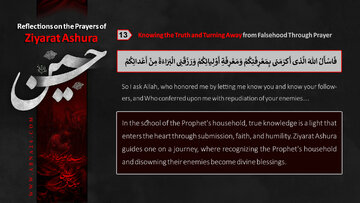 Infographic: Knowing Truth and Turning Away from Falsehood Through Prayer