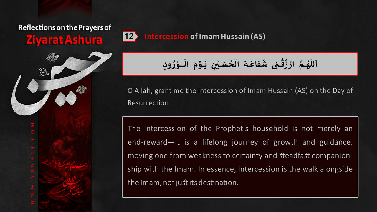 Infographic: Intercession of Imam Hussain (a.s.)