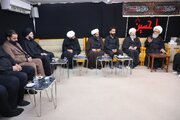 Ayatollah Faqihi Pays Tribute to Late Grand Ayatollah Fayyaz, Meets Grand Ayatollah Bashir Najafi in Iraq