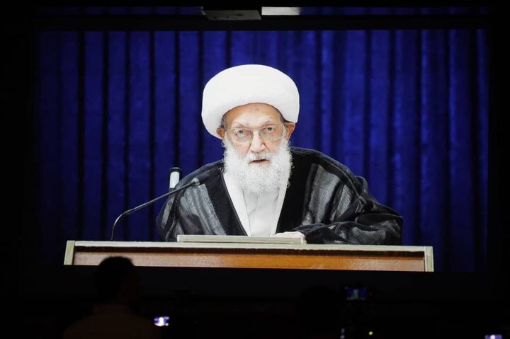 واکنش آیت‌الله شیخ عیسی قاسم به دروغ حمله یمن به مکه
