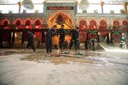 Video: Washing of Imam Hussain Holy Shrine After First Ten Days of Muharram Mourning Programs