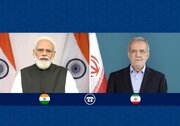 تہران اور نئی دہلی کے تعلقات میں تعاون کے وسیع امکانات موجود ہیں:ایرانی صدر