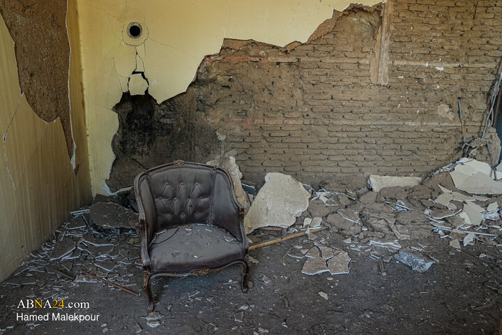 Photos: Parliament Lawmakers Visit Damaged Sections of Sa'dabad Palace After Ramadan War