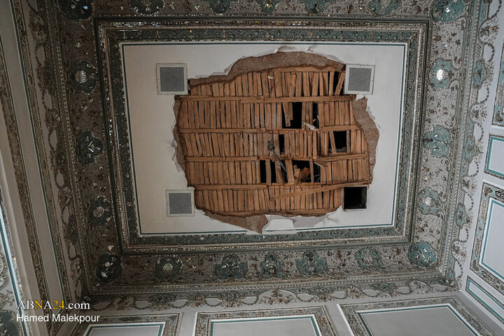 Photos: Parliament Lawmakers Visit Damaged Sections of Sa'dabad Palace After Ramadan War